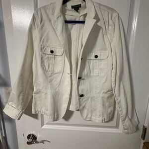 Ralph Lauren white Blazer